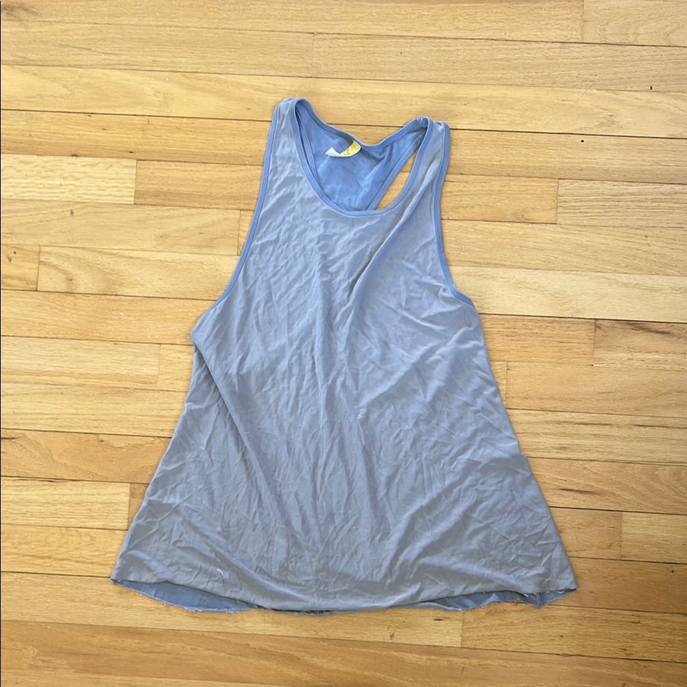 Free people Blue Purple Tank Top
